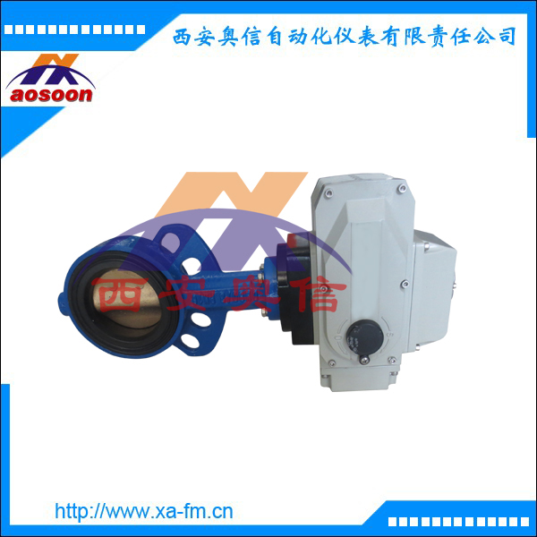 AXULI-20A-Q80/AC220V 对夹式电动阀门 电动蝶阀