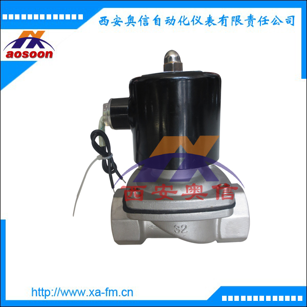 ZQDF-16 DN40不锈钢蒸汽电磁阀 螺纹安装电磁阀
